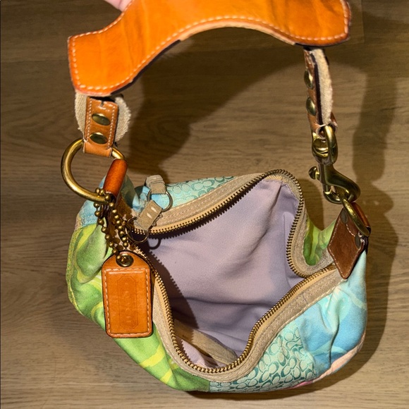 Colorful Coach Patchwork Purse - Picture 7 of 8